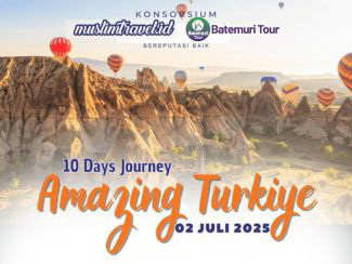 Halal Tour Istanbul - Bursa - Alacati - Izmir/Kusadasi - Pamukkale - Cappacodia – Ankara, Keberangkatan 02 Juli 2025